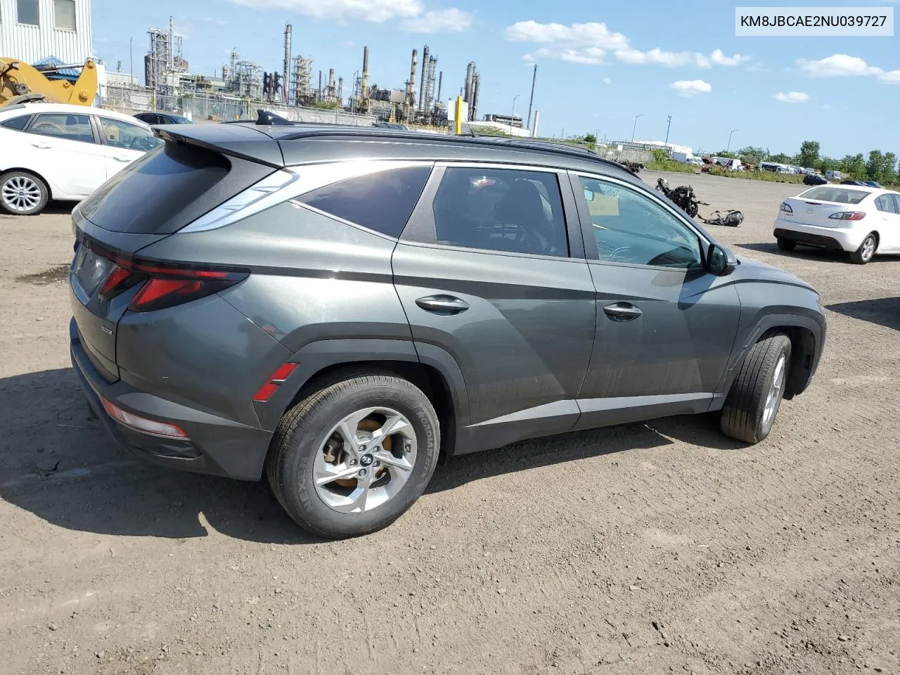 2022 Hyundai Tucson Sel VIN: KM8JBCAE2NU039727 Lot: 68837244