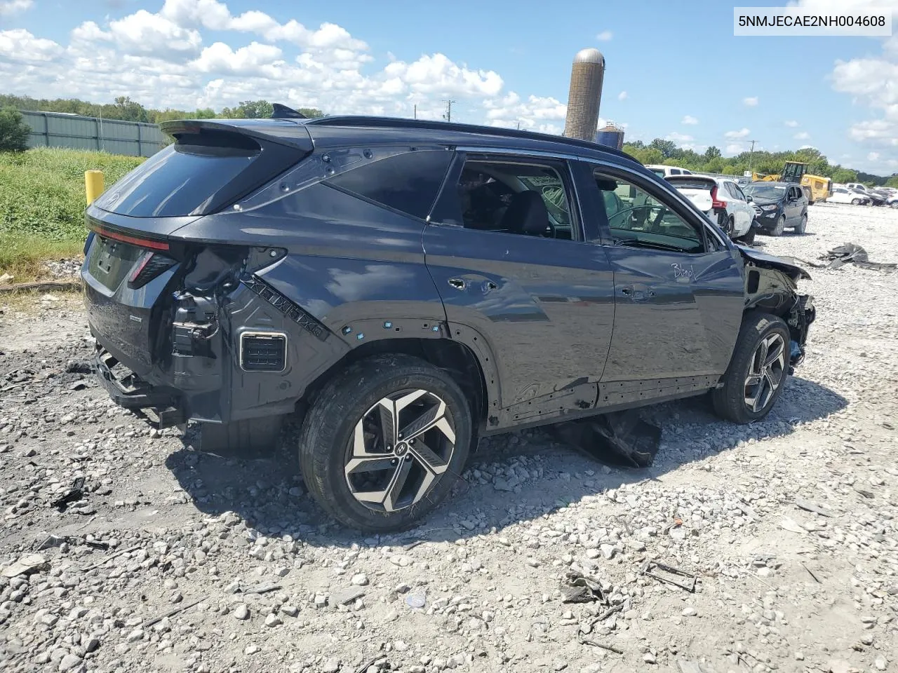 2022 Hyundai Tucson Limited VIN: 5NMJECAE2NH004608 Lot: 68869424