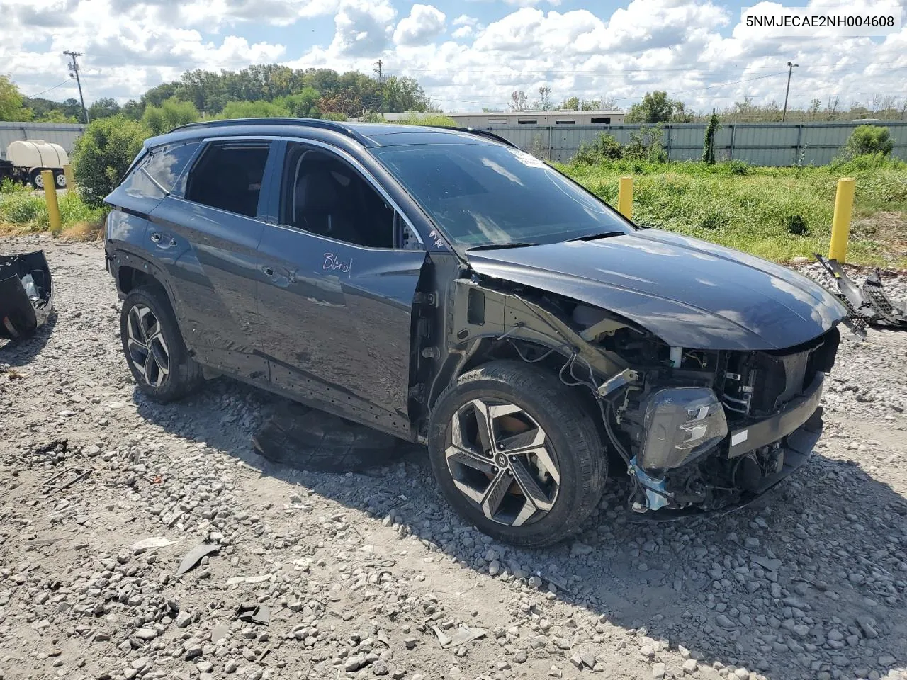 2022 Hyundai Tucson Limited VIN: 5NMJECAE2NH004608 Lot: 68869424