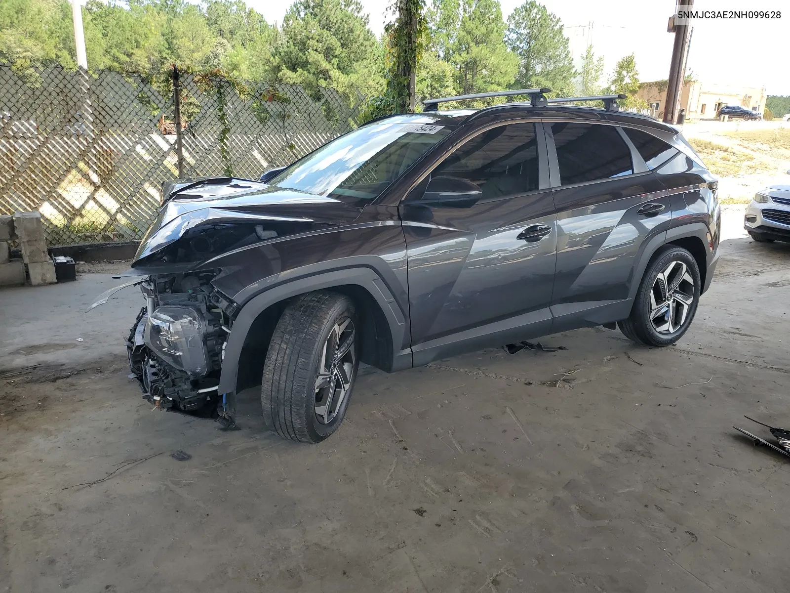 2022 Hyundai Tucson Sel VIN: 5NMJC3AE2NH099628 Lot: 69115424