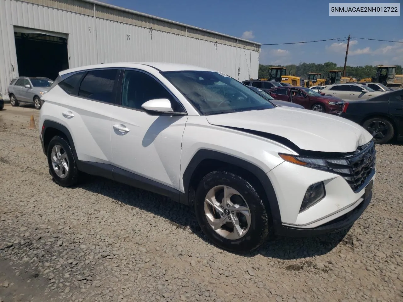 2022 Hyundai Tucson Se VIN: 5NMJACAE2NH012722 Lot: 69183214