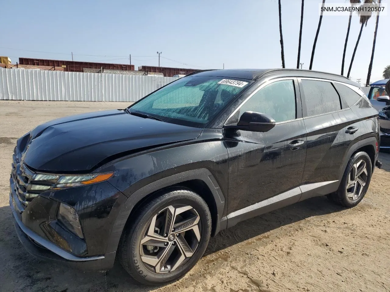 2022 Hyundai Tucson Sel VIN: 5NMJC3AE9NH120507 Lot: 69643794