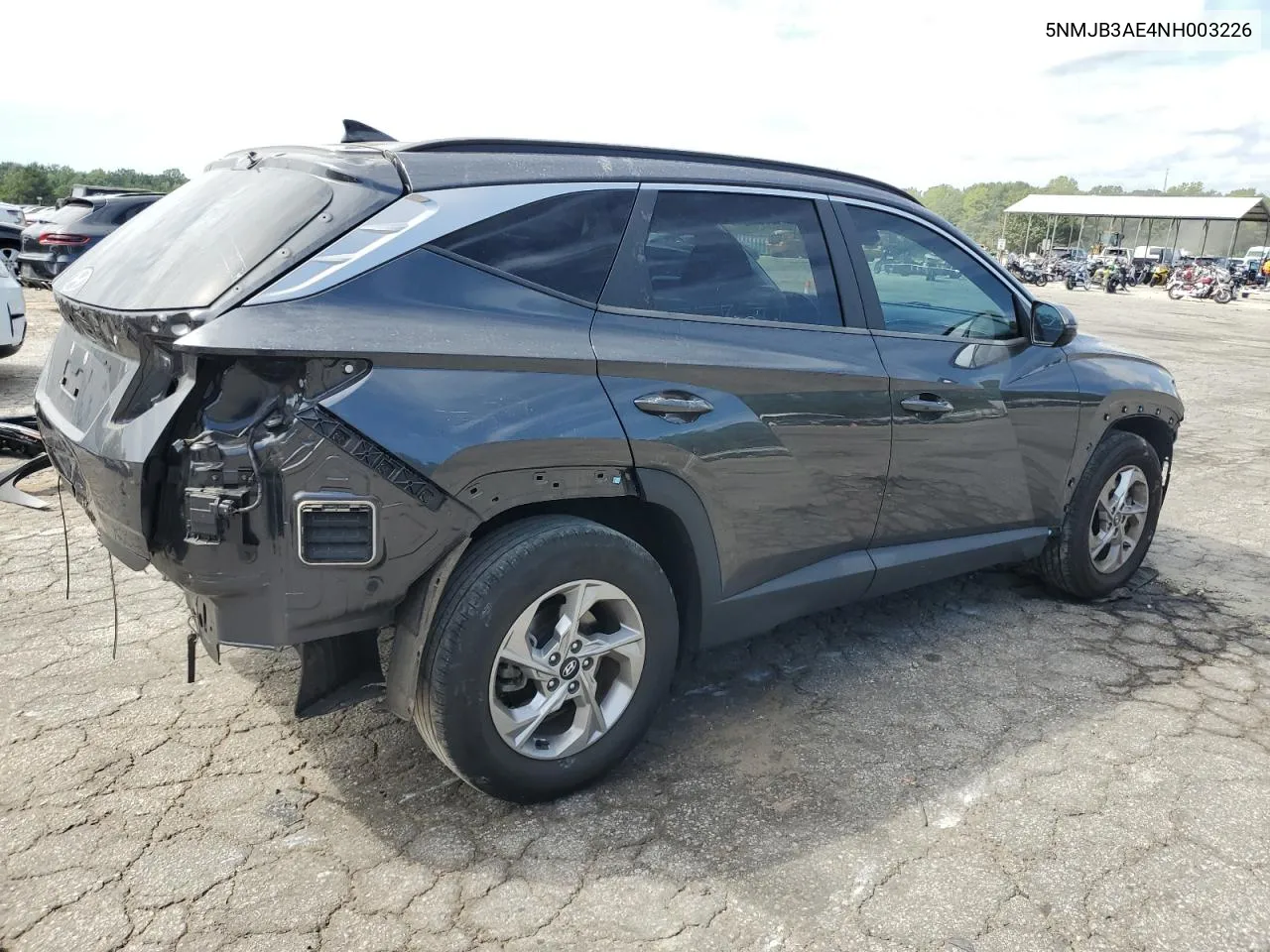 2022 Hyundai Tucson Sel VIN: 5NMJB3AE4NH003226 Lot: 70131184