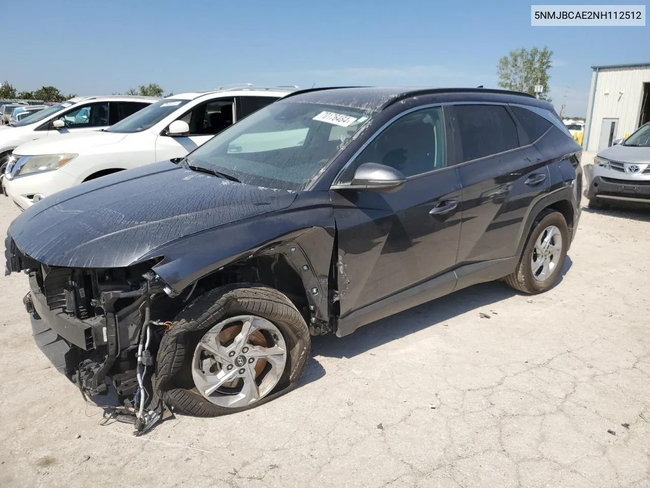 2022 Hyundai Tucson Sel VIN: 5NMJBCAE2NH112512 Lot: 70176484