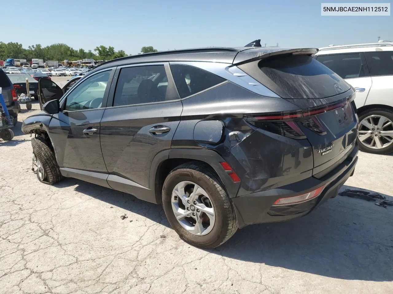 2022 Hyundai Tucson Sel VIN: 5NMJBCAE2NH112512 Lot: 70176484