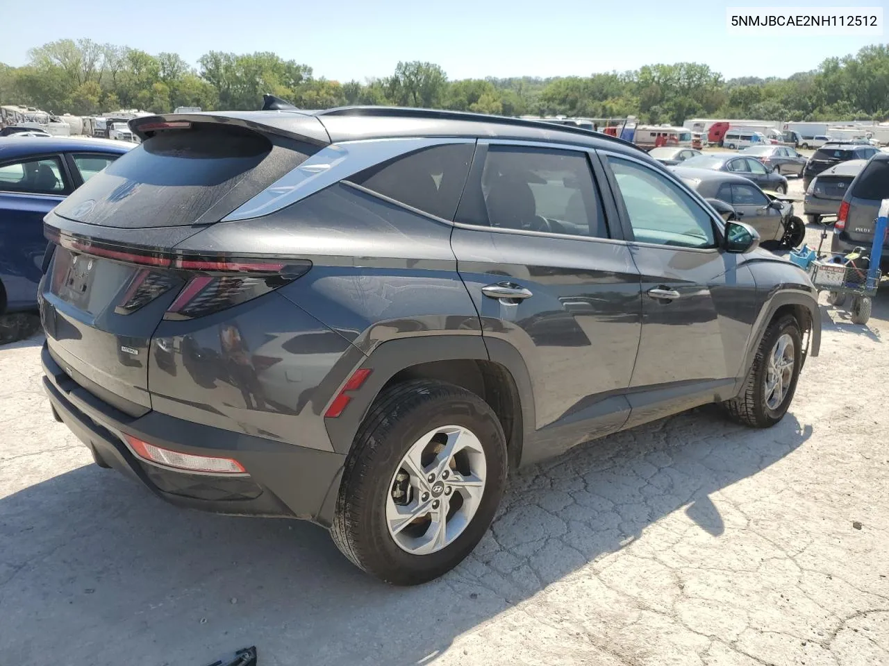 2022 Hyundai Tucson Sel VIN: 5NMJBCAE2NH112512 Lot: 70176484