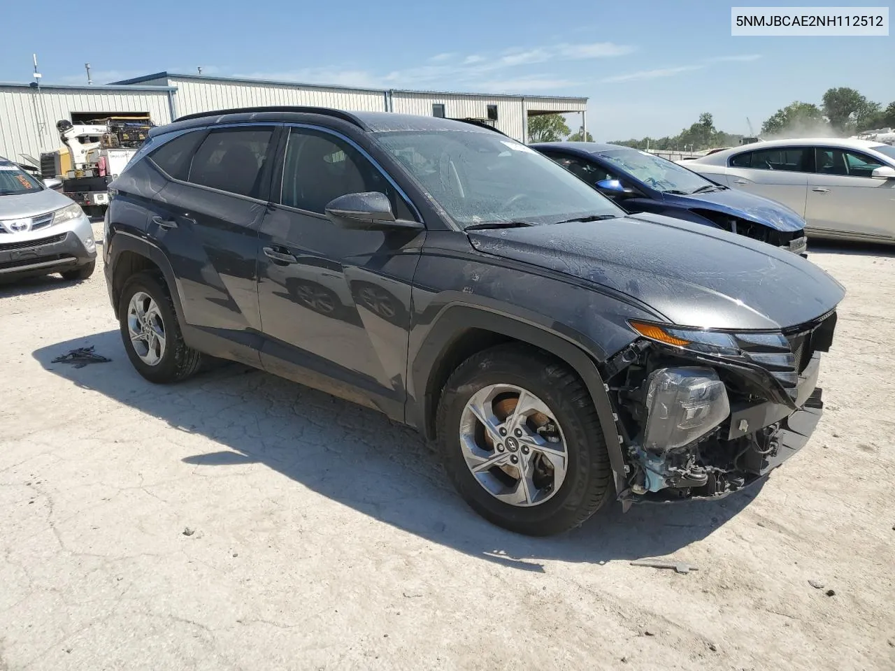 2022 Hyundai Tucson Sel VIN: 5NMJBCAE2NH112512 Lot: 70176484