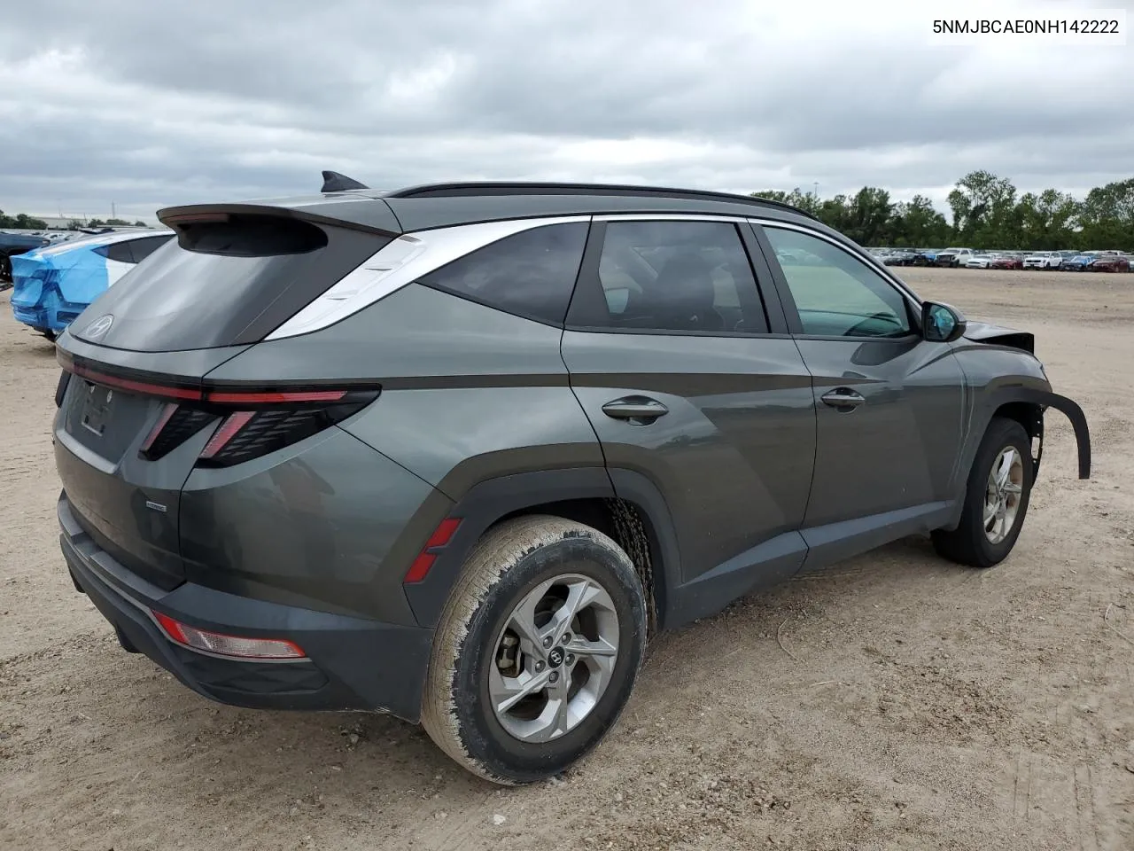 2022 Hyundai Tucson Sel VIN: 5NMJBCAE0NH142222 Lot: 70288784