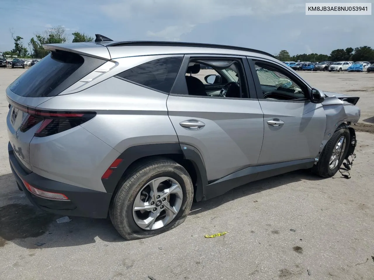 2022 Hyundai Tucson Sel VIN: KM8JB3AE8NU053941 Lot: 70451354