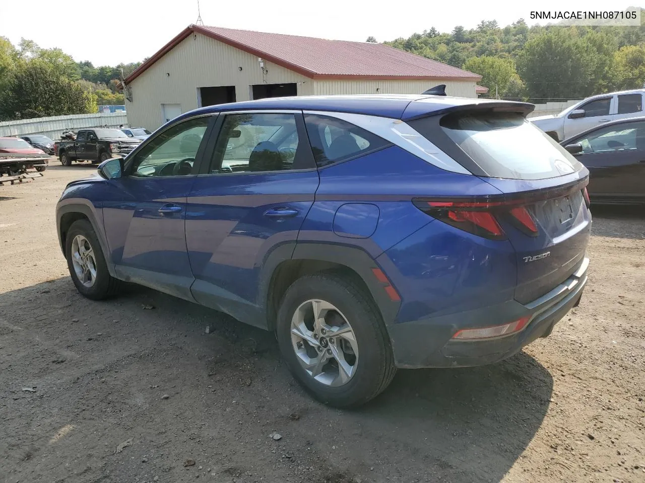 2022 Hyundai Tucson Se VIN: 5NMJACAE1NH087105 Lot: 70500364