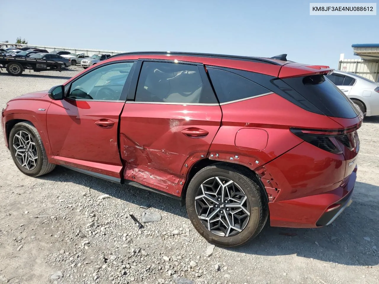 2022 Hyundai Tucson N Line VIN: KM8JF3AE4NU088612 Lot: 70704614