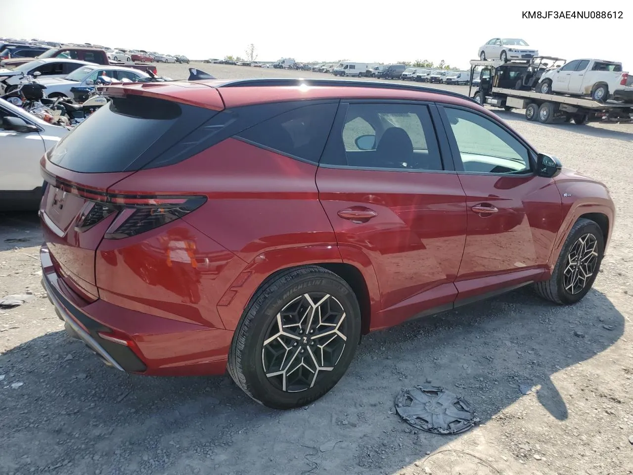 2022 Hyundai Tucson N Line VIN: KM8JF3AE4NU088612 Lot: 70704614