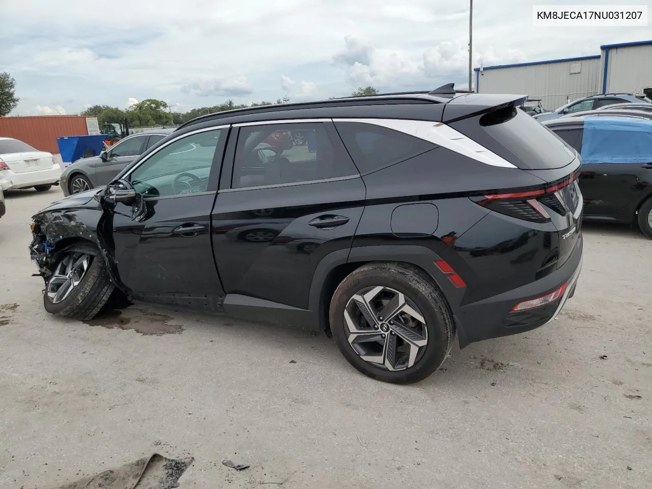 2022 Hyundai Tucson Limited VIN: KM8JECA17NU031207 Lot: 71355804