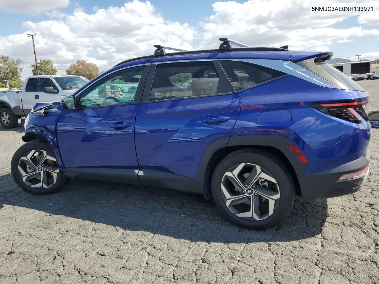 2022 Hyundai Tucson Sel VIN: 5NMJC3AE0NH133971 Lot: 71680134