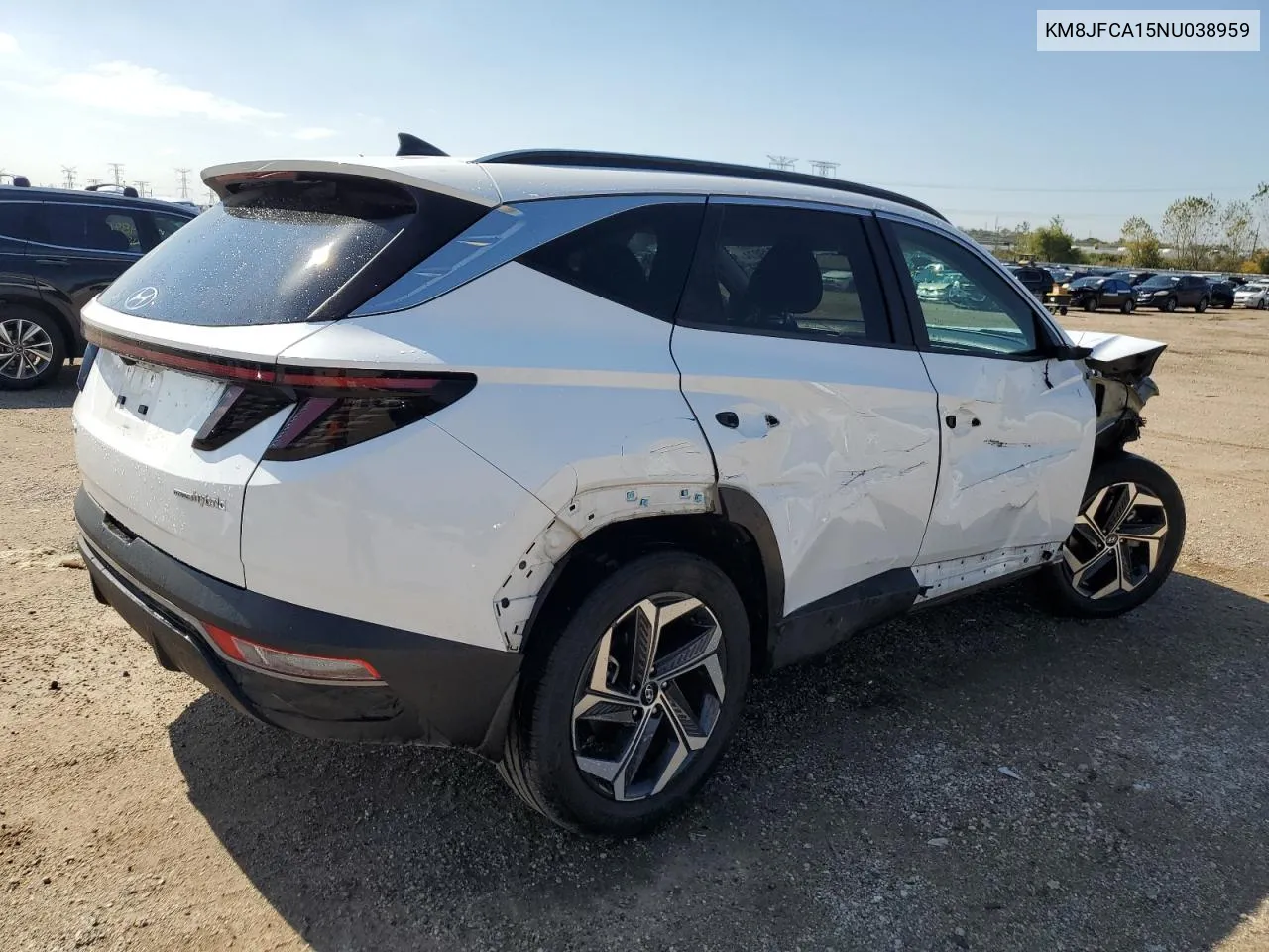 2022 Hyundai Tucson Sel Convenience VIN: KM8JFCA15NU038959 Lot: 71749074