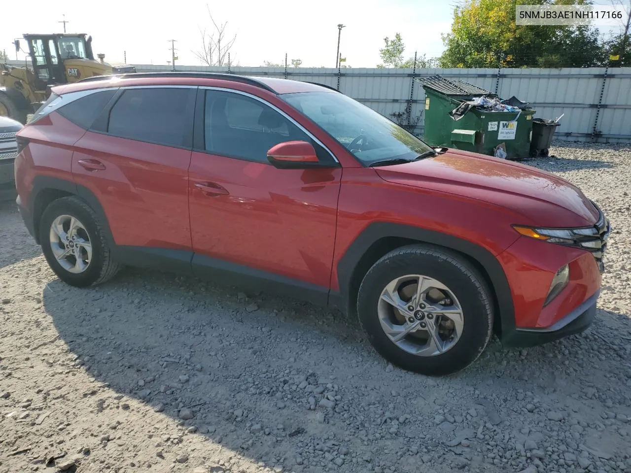 5NMJB3AE1NH117166 2022 Hyundai Tucson Sel