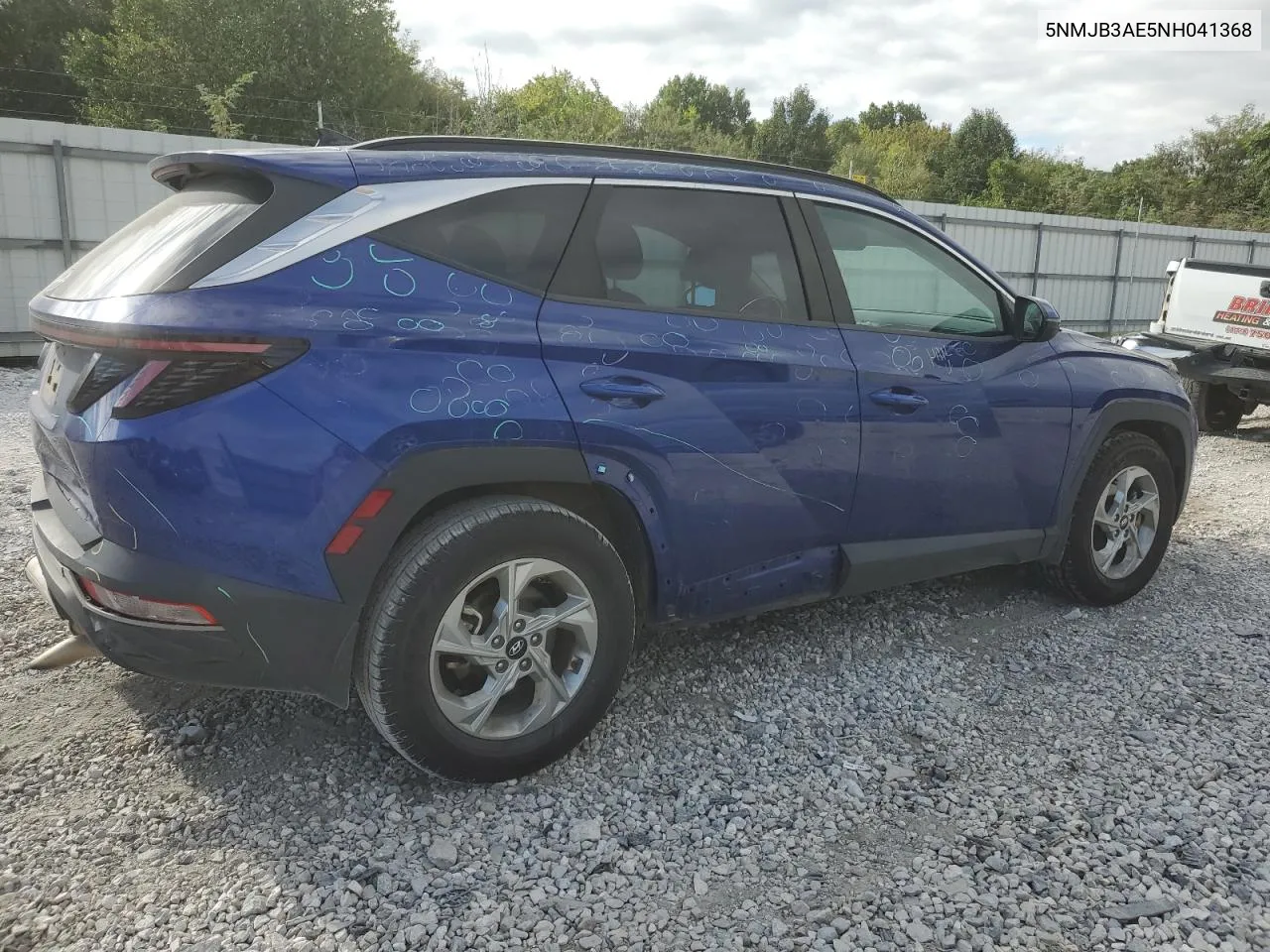 5NMJB3AE5NH041368 2022 Hyundai Tucson Sel