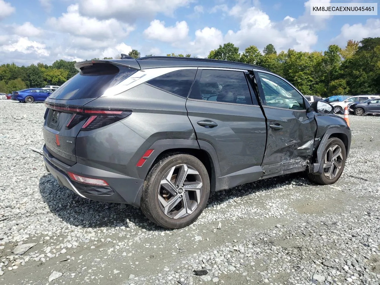 2022 Hyundai Tucson Limited VIN: KM8JECAEXNU045461 Lot: 72306494