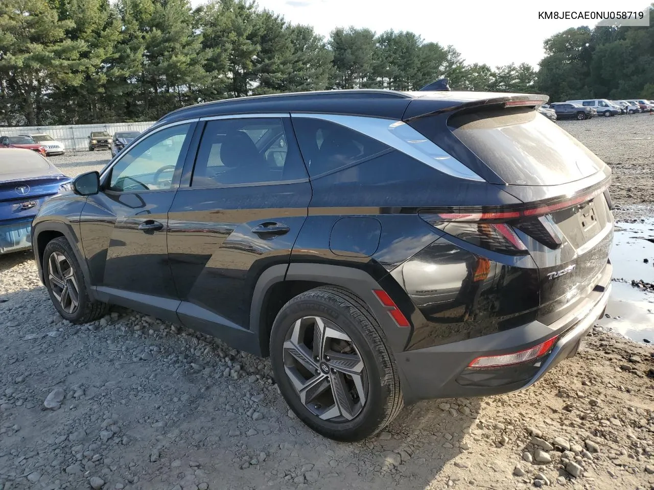 2022 Hyundai Tucson Limited VIN: KM8JECAE0NU058719 Lot: 72330714