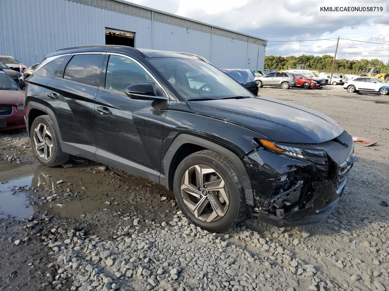 2022 Hyundai Tucson Limited VIN: KM8JECAE0NU058719 Lot: 72330714