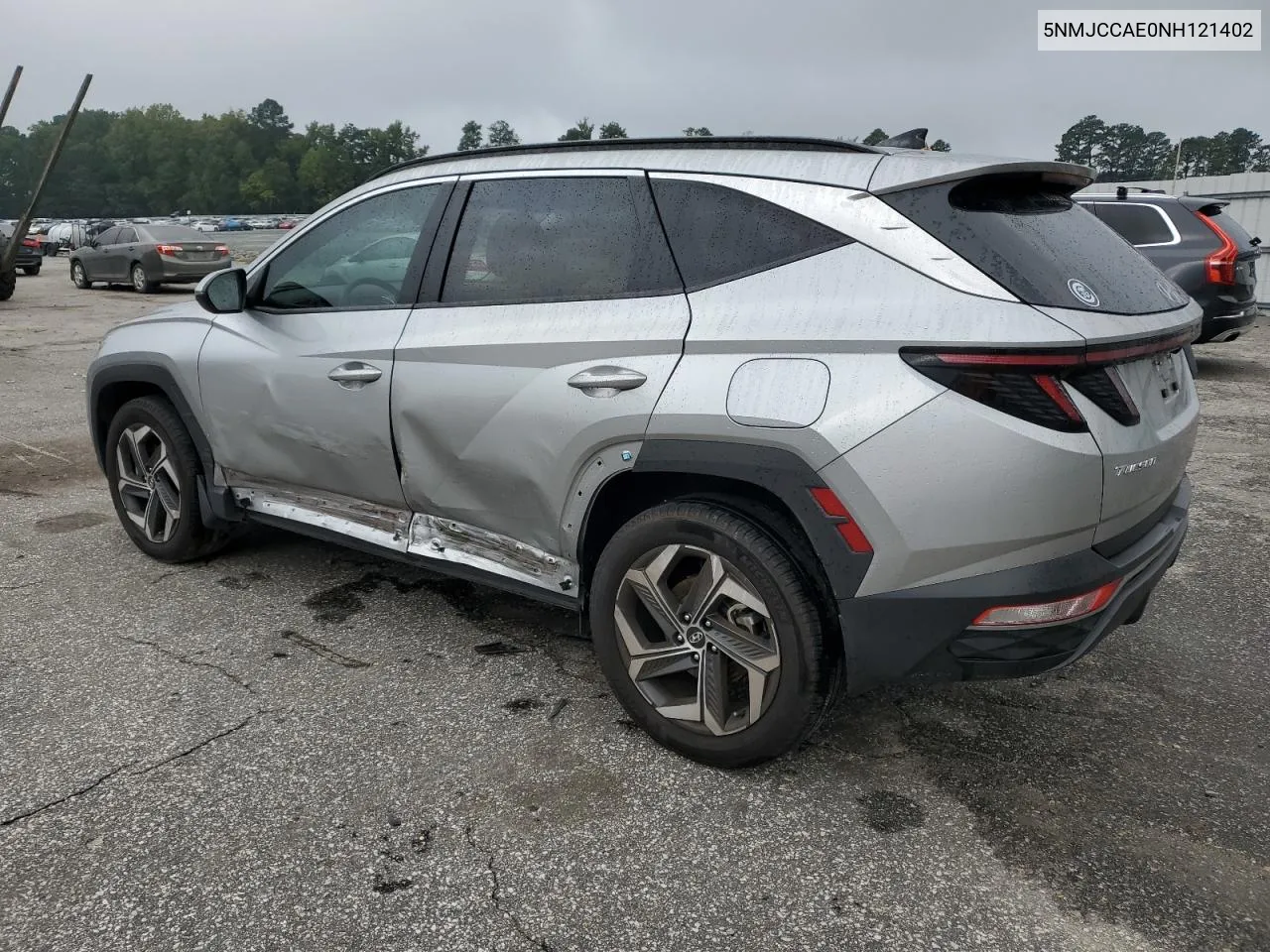 2022 Hyundai Tucson Sel VIN: 5NMJCCAE0NH121402 Lot: 72542864