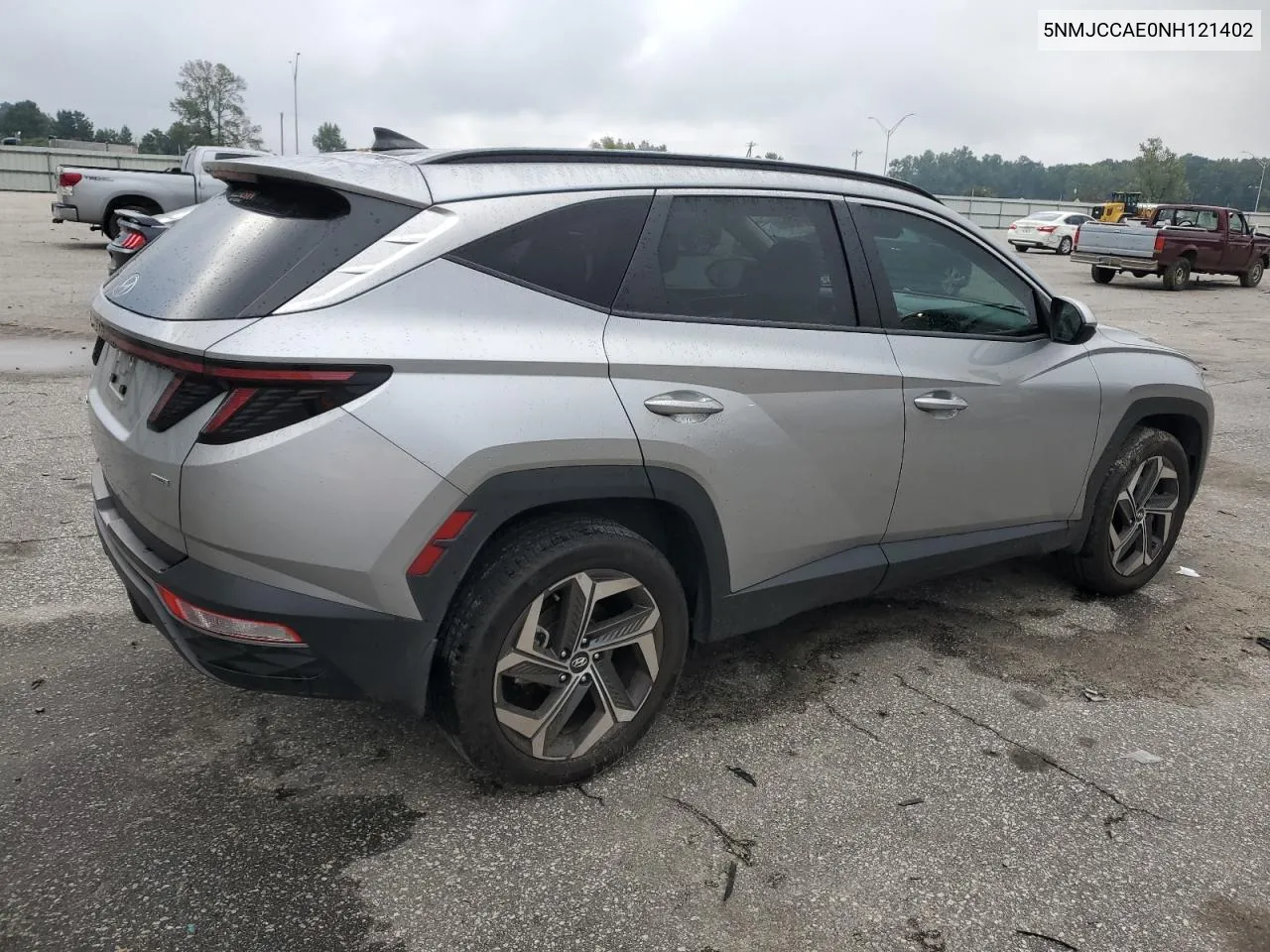 2022 Hyundai Tucson Sel VIN: 5NMJCCAE0NH121402 Lot: 72542864