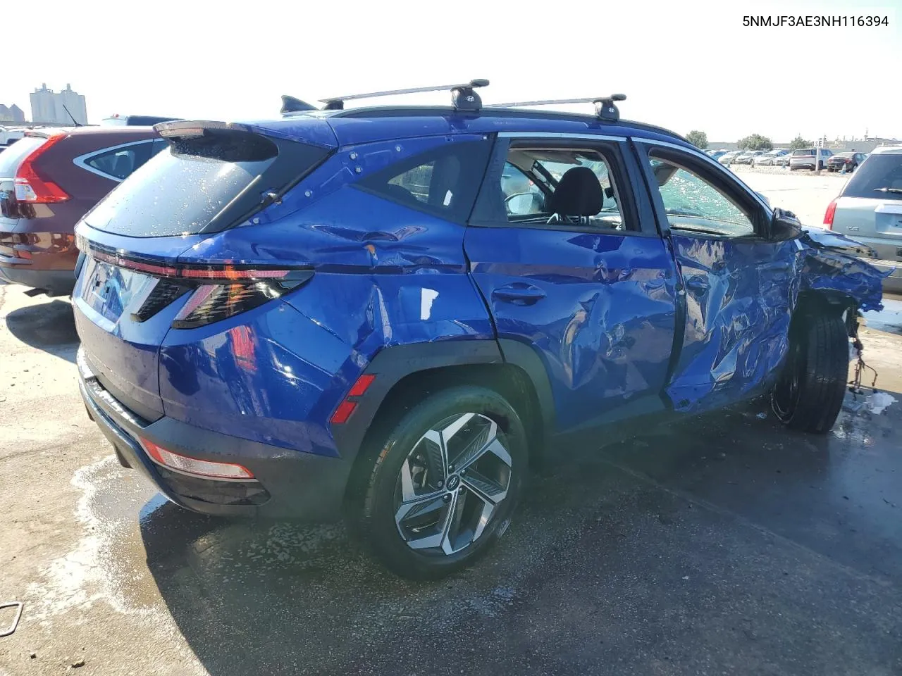 2022 Hyundai Tucson Sel VIN: 5NMJF3AE3NH116394 Lot: 72638364