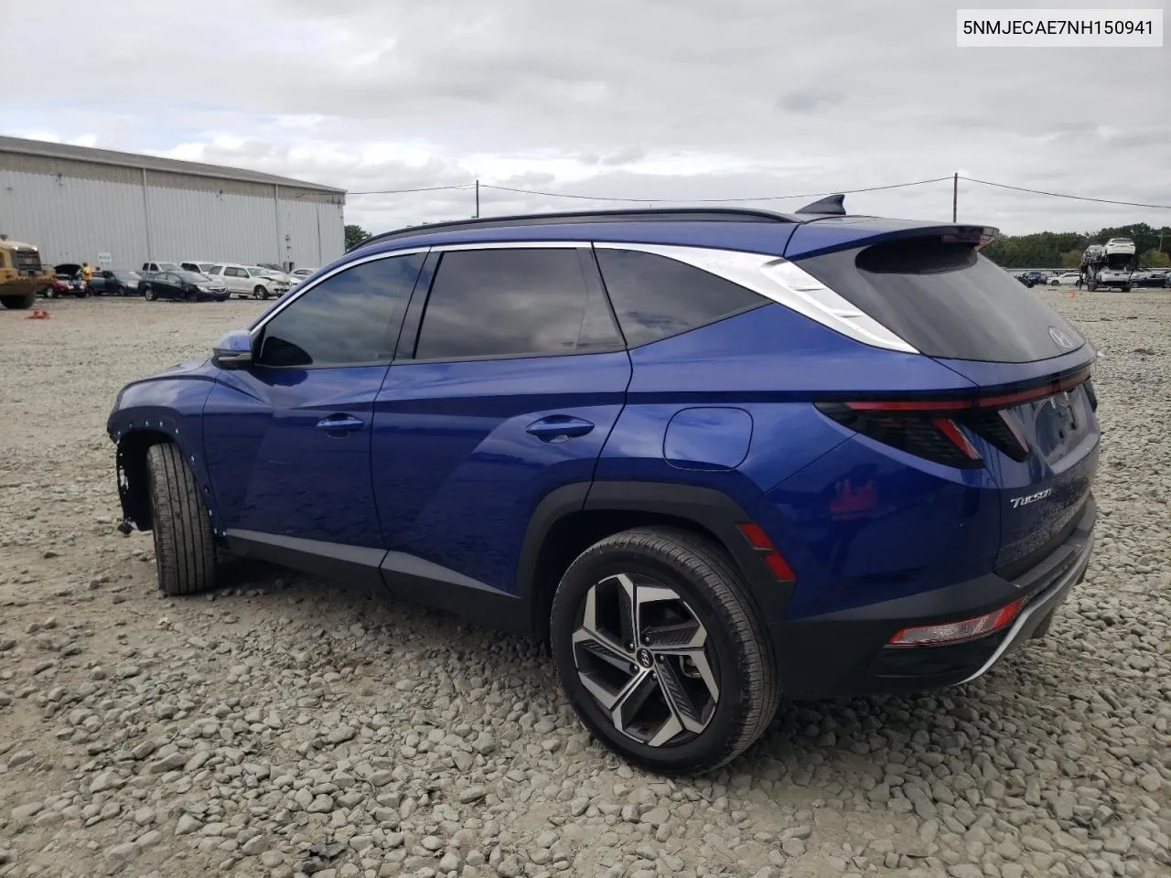 2022 Hyundai Tucson Limited VIN: 5NMJECAE7NH150941 Lot: 72764074