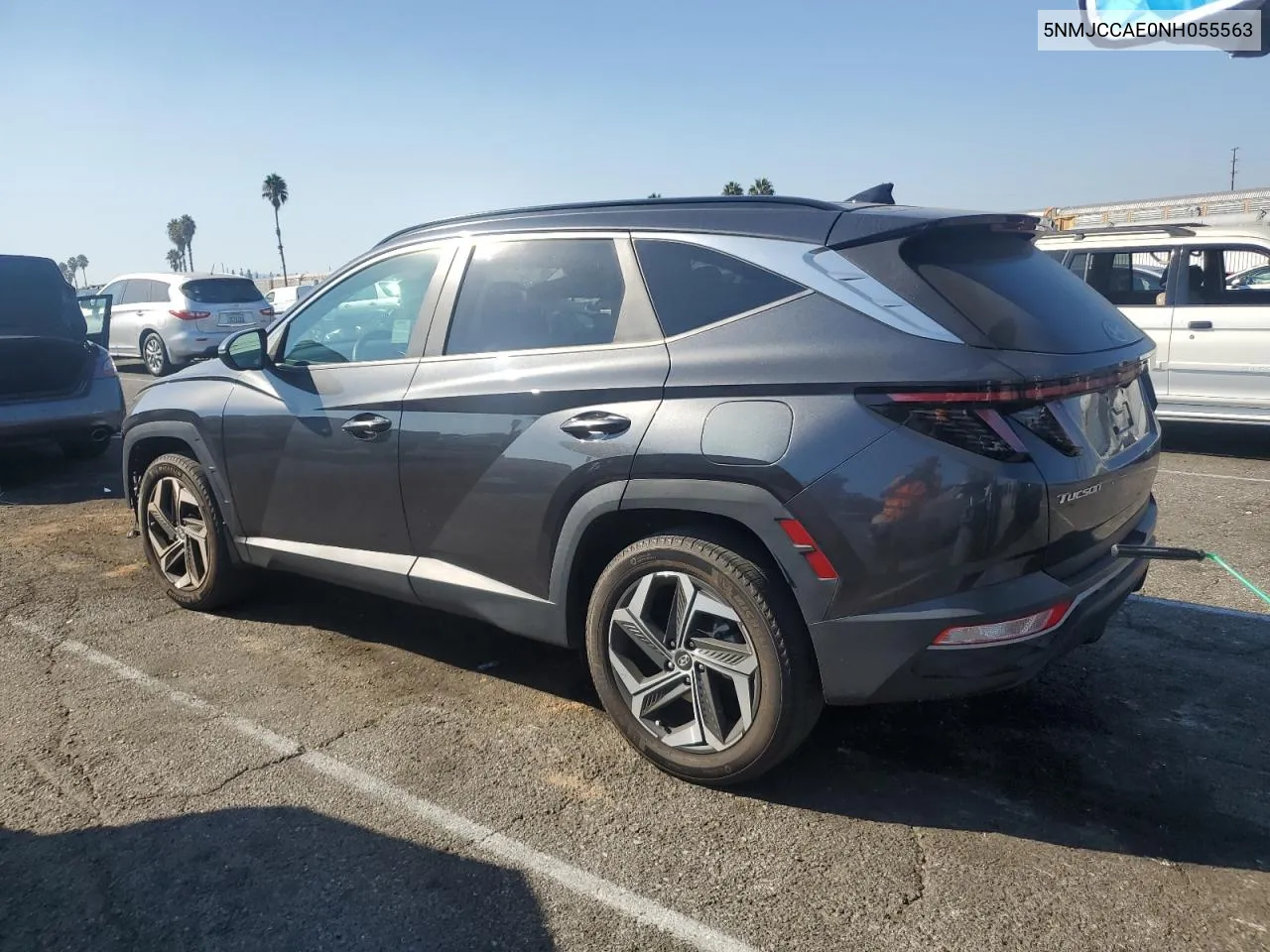 2022 Hyundai Tucson Sel VIN: 5NMJCCAE0NH055563 Lot: 72778784