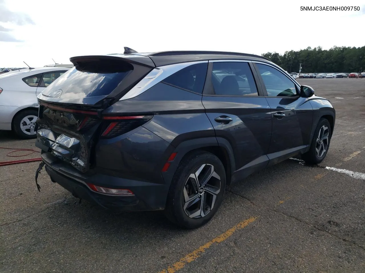 2022 Hyundai Tucson Sel VIN: 5NMJC3AE0NH009750 Lot: 72948184