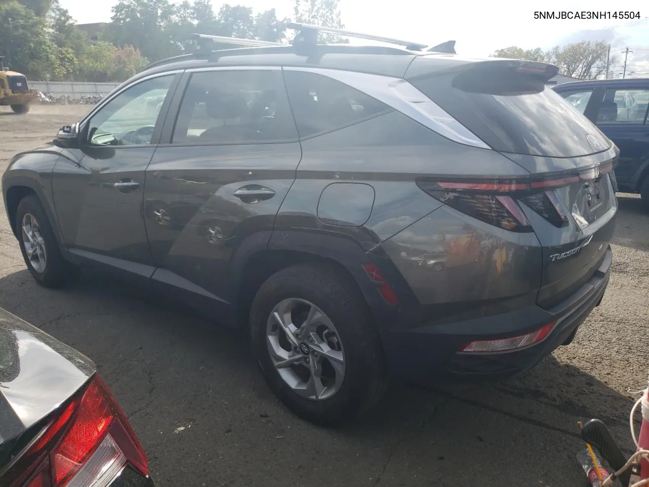 2022 Hyundai Tucson Sel VIN: 5NMJBCAE3NH145504 Lot: 72986924