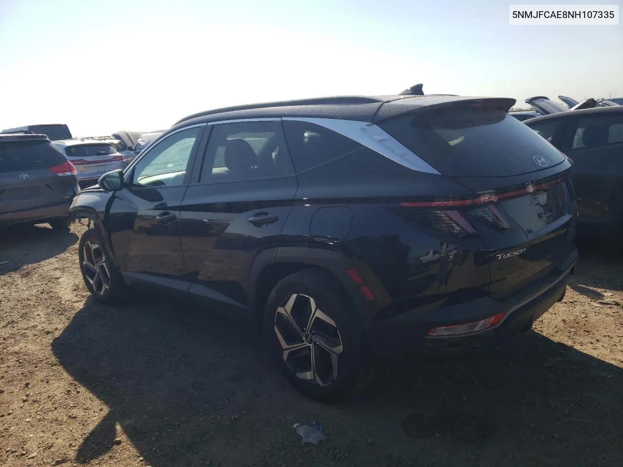 2022 Hyundai Tucson Sel VIN: 5NMJFCAE8NH107335 Lot: 73113584