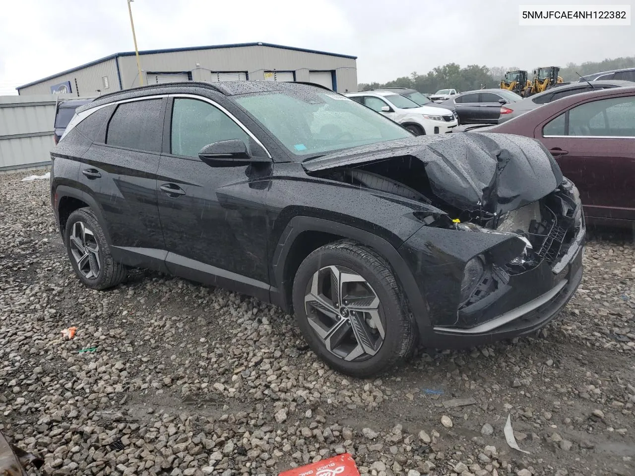 2022 Hyundai Tucson Sel VIN: 5NMJFCAE4NH122382 Lot: 73354464