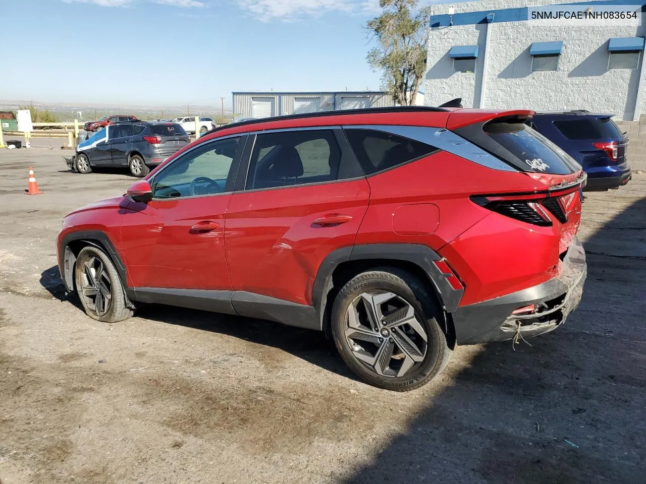 2022 Hyundai Tucson Sel VIN: 5NMJFCAE1NH083654 Lot: 73435054