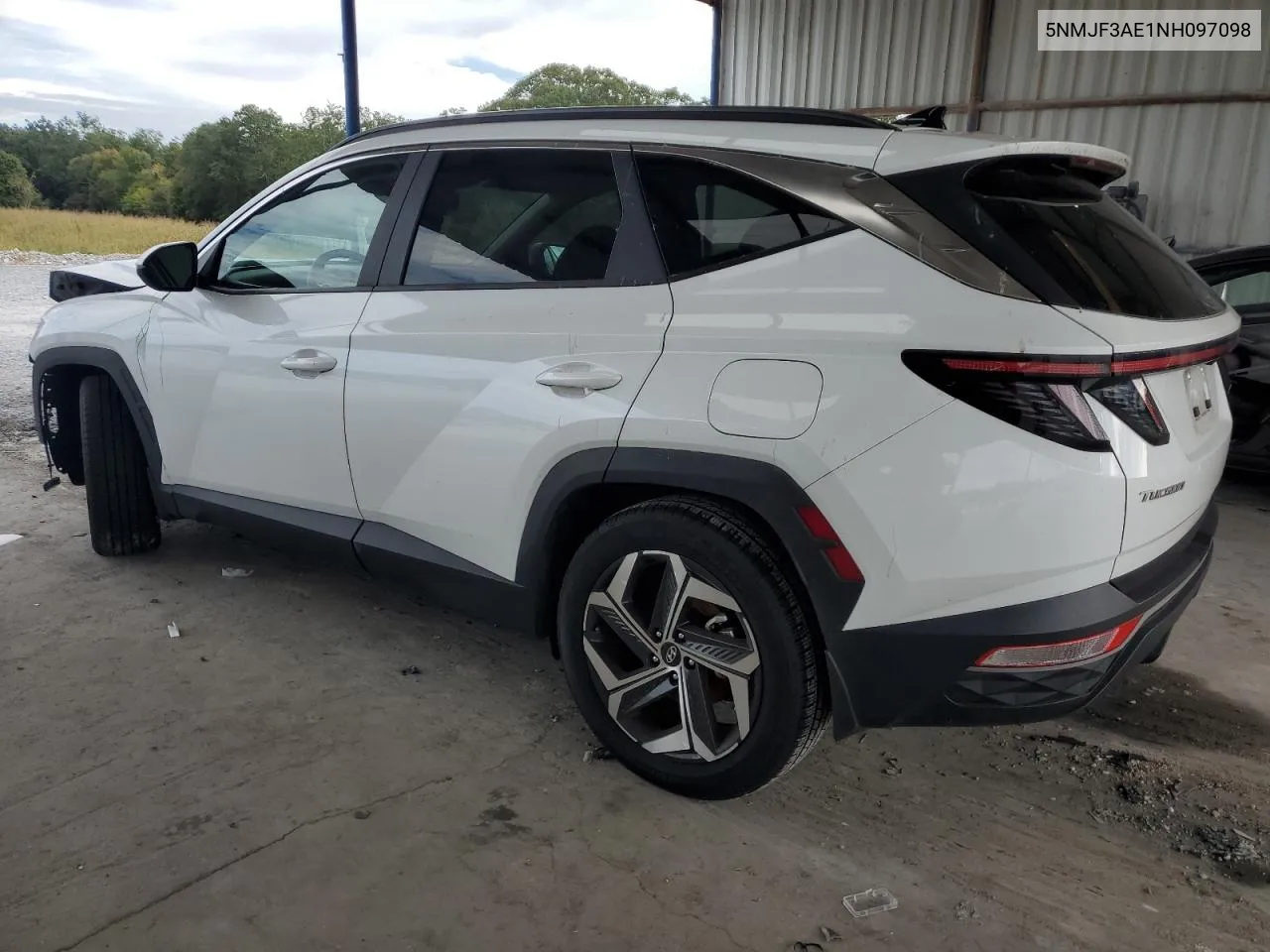 2022 Hyundai Tucson Sel VIN: 5NMJF3AE1NH097098 Lot: 73501694