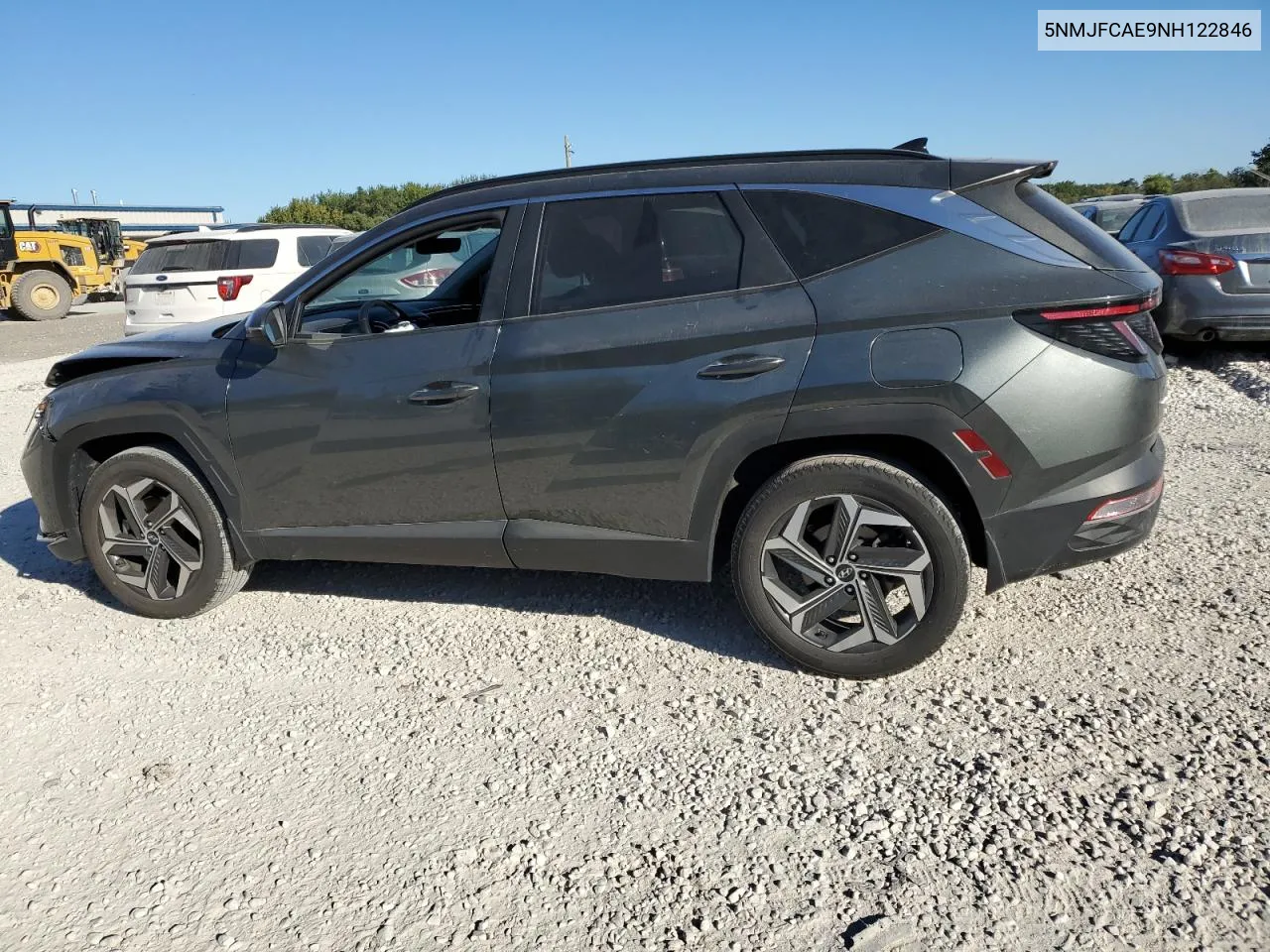 2022 Hyundai Tucson Sel VIN: 5NMJFCAE9NH122846 Lot: 73880604