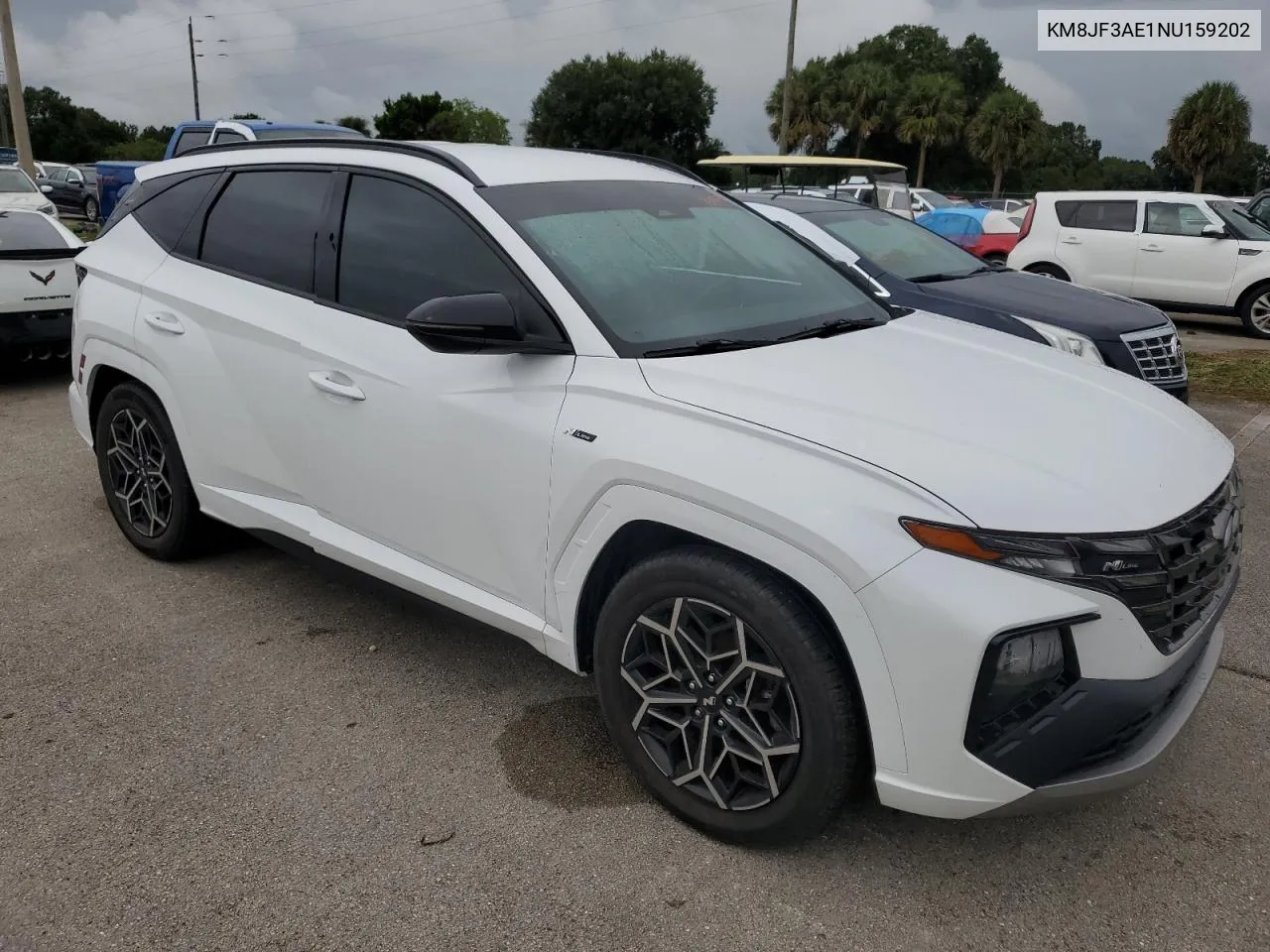 2022 Hyundai Tucson N Line VIN: KM8JF3AE1NU159202 Lot: 73882714