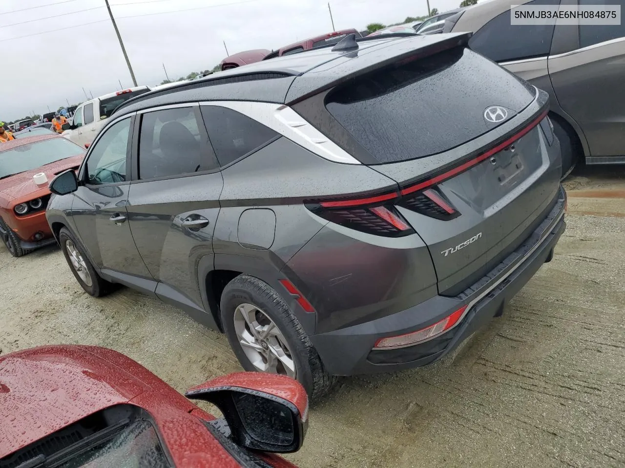 2022 Hyundai Tucson Sel VIN: 5NMJB3AE6NH084875 Lot: 74246964