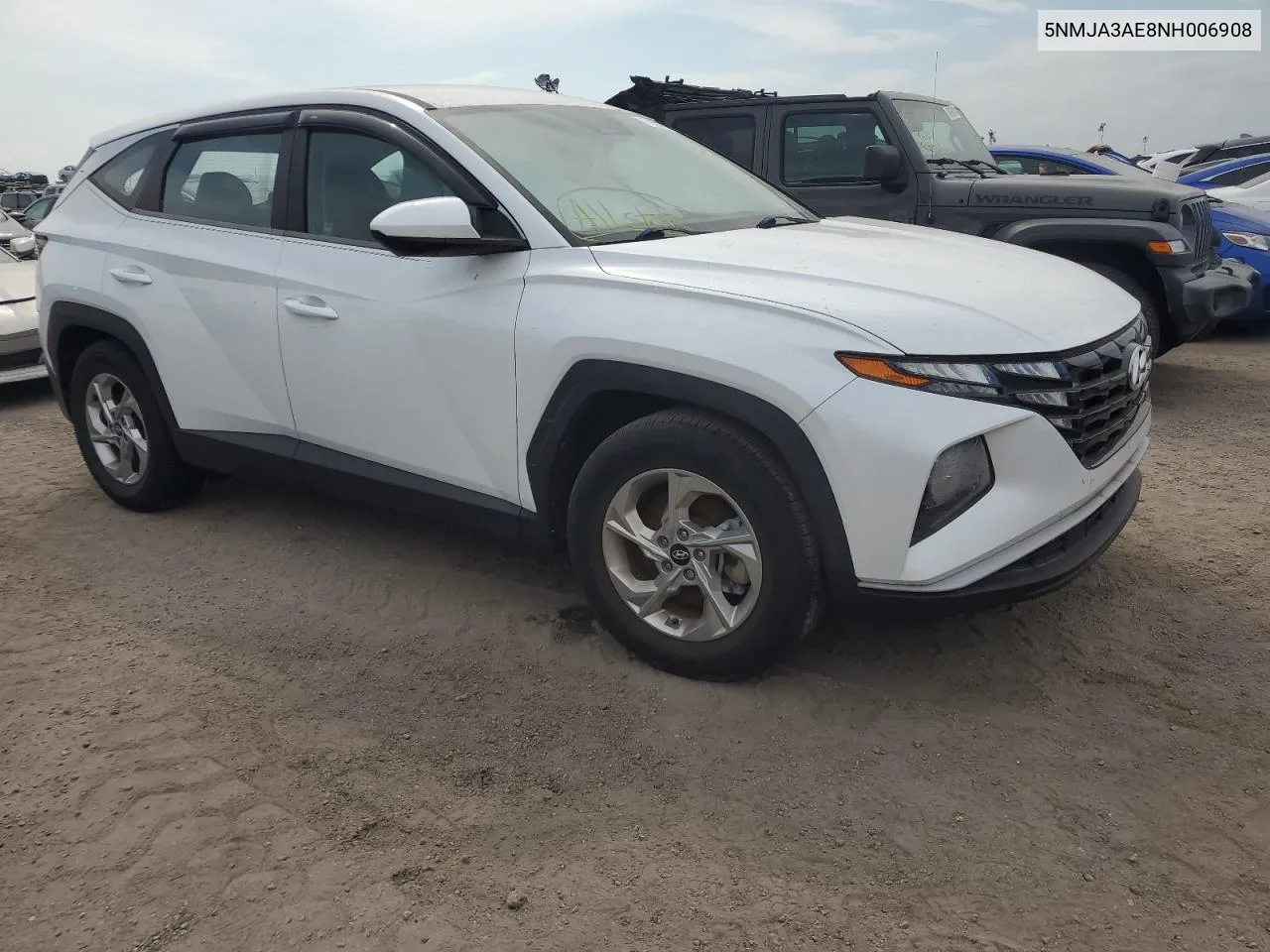 5NMJA3AE8NH006908 2022 Hyundai Tucson Se