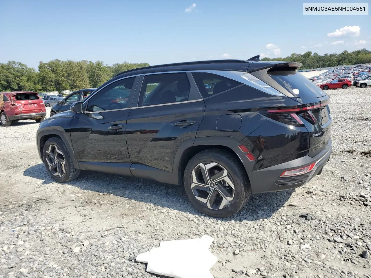 2022 Hyundai Tucson Sel VIN: 5NMJC3AE5NH004561 Lot: 75014674