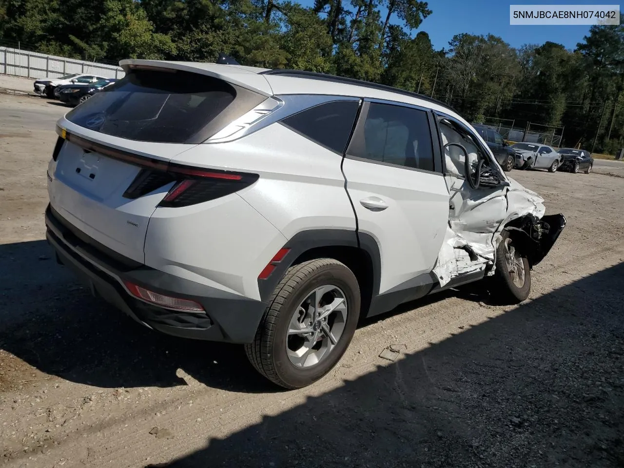 5NMJBCAE8NH074042 2022 Hyundai Tucson Sel