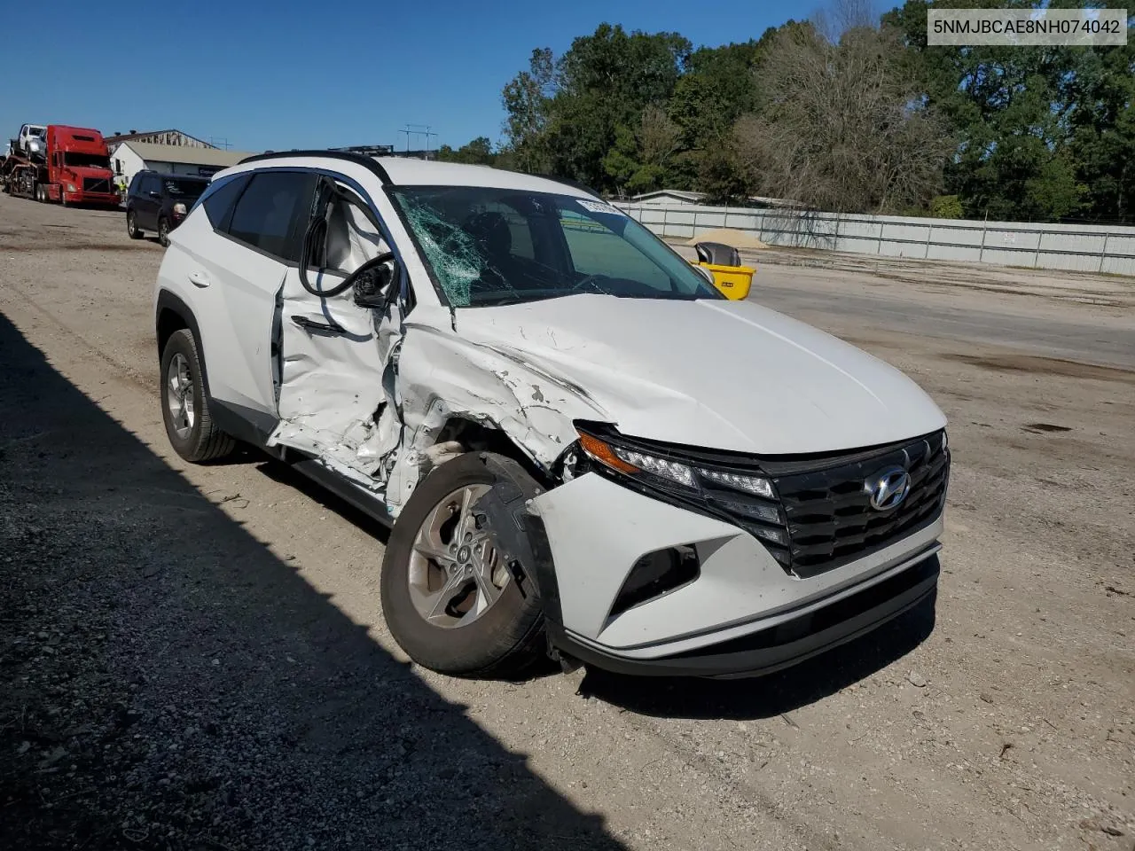 5NMJBCAE8NH074042 2022 Hyundai Tucson Sel