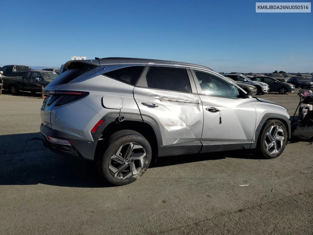 2022 Hyundai Tucson Sel VIN: KM8JBDA26NU050516 Lot: 76061034