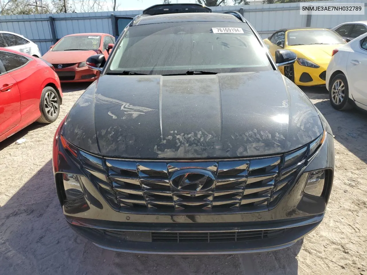 2022 Hyundai Tucson Limited VIN: 5NMJE3AE7NH032789 Lot: 76169194