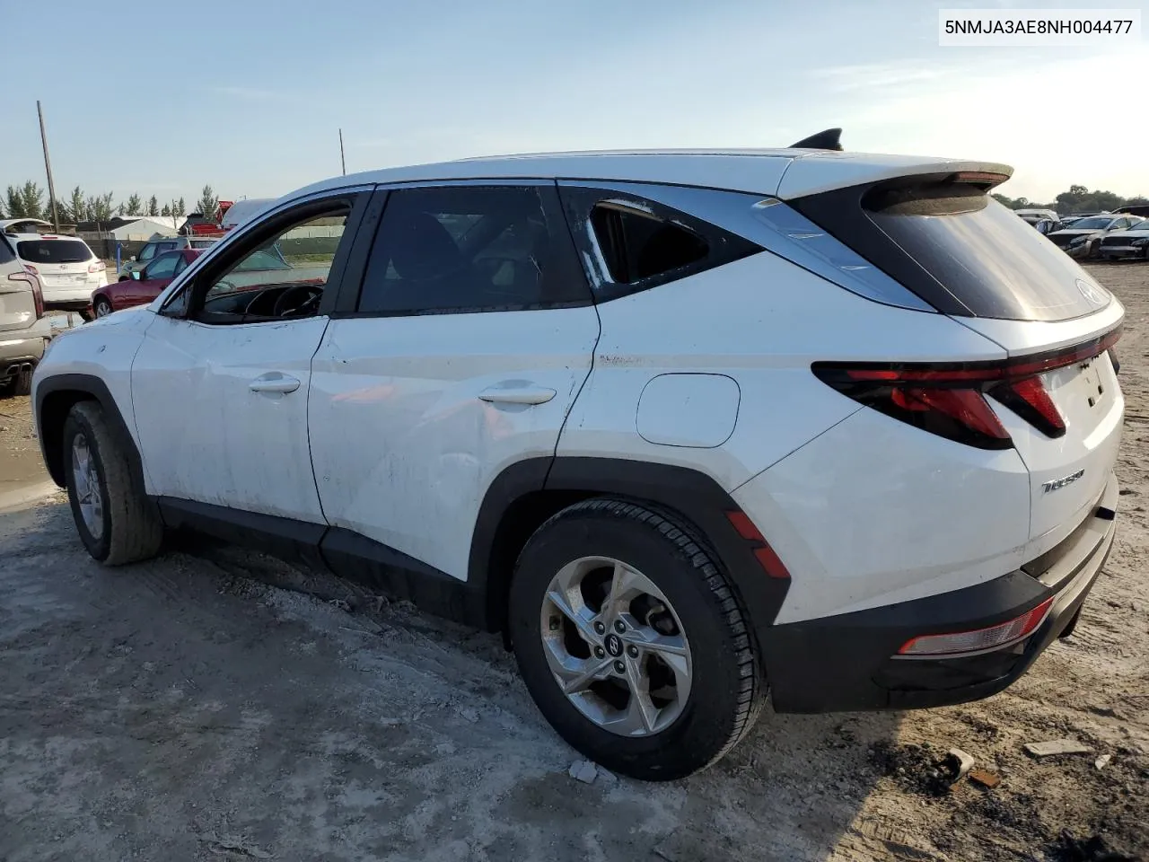 2022 Hyundai Tucson Se VIN: 5NMJA3AE8NH004477 Lot: 76228434