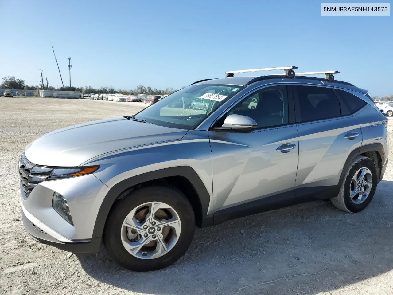 5NMJB3AE5NH143575 2022 Hyundai Tucson Sel