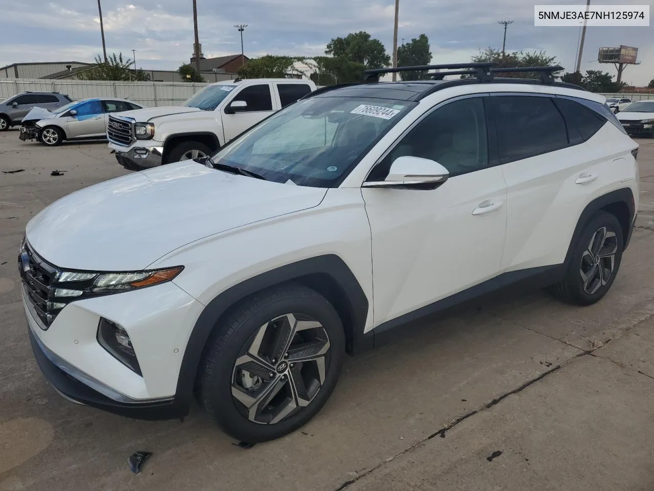 5NMJE3AE7NH125974 2022 Hyundai Tucson Limited