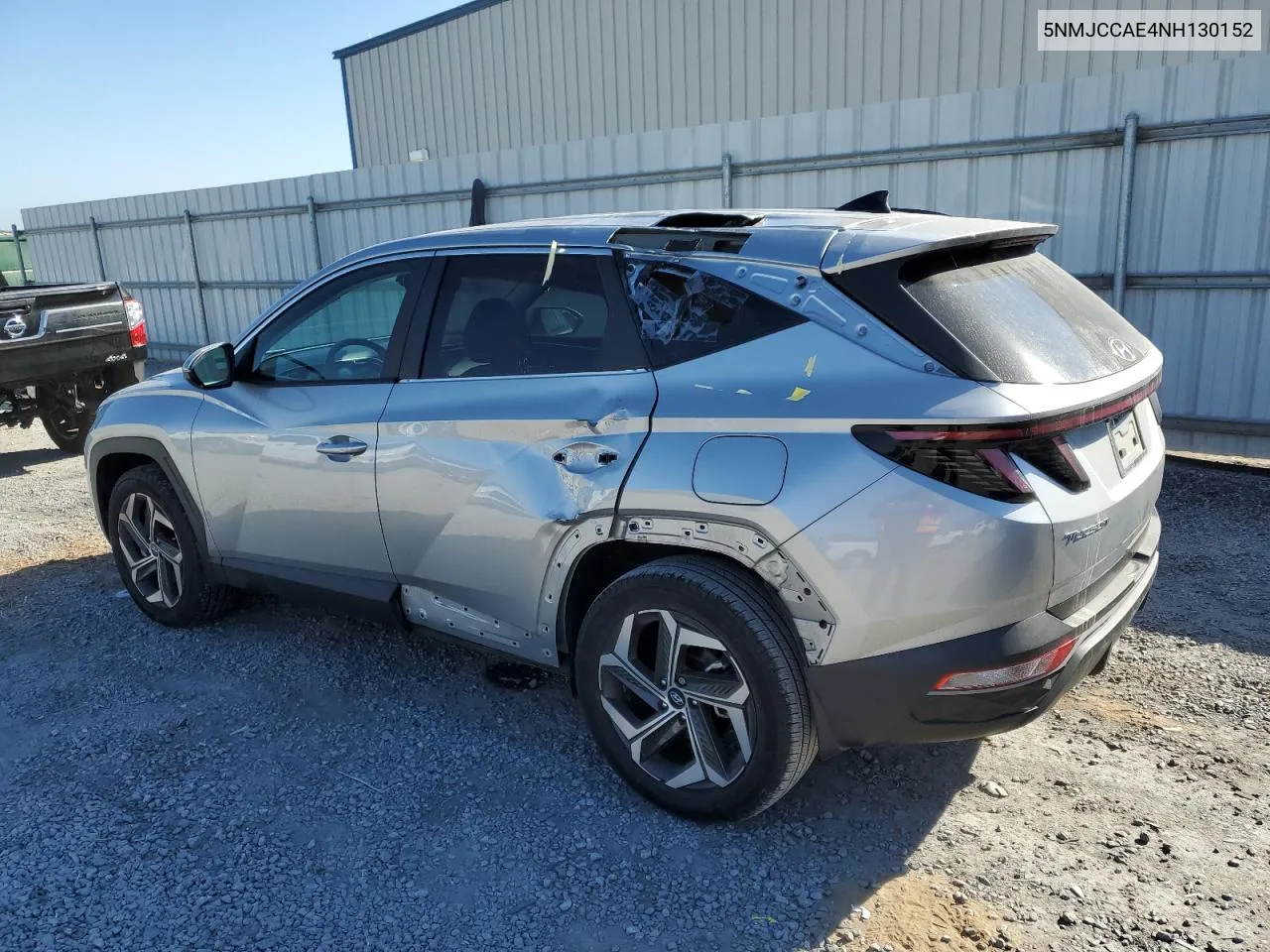 2022 Hyundai Tucson Sel VIN: 5NMJCCAE4NH130152 Lot: 77077914