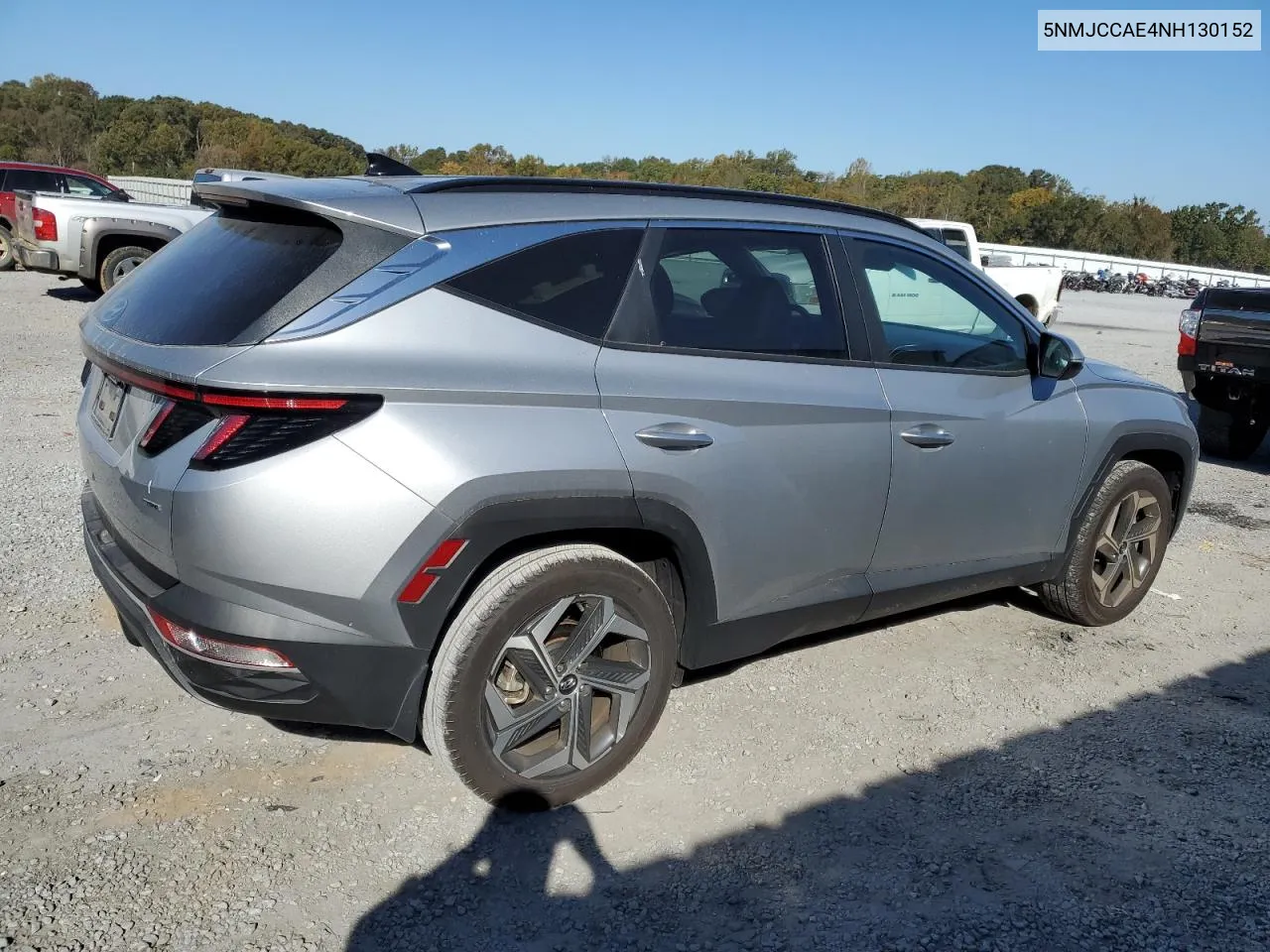 2022 Hyundai Tucson Sel VIN: 5NMJCCAE4NH130152 Lot: 77077914