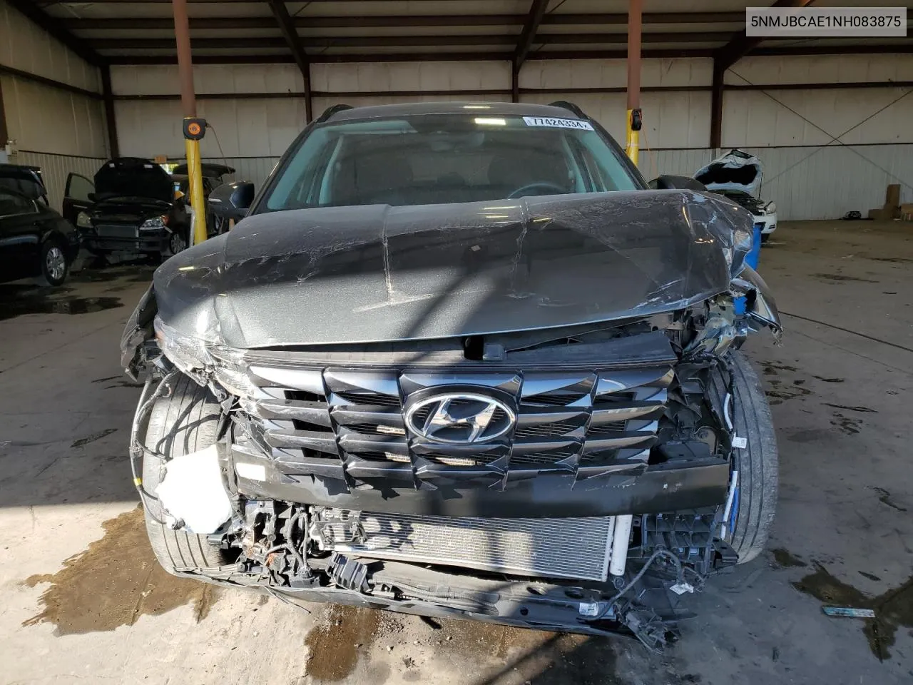 5NMJBCAE1NH083875 2022 Hyundai Tucson Sel